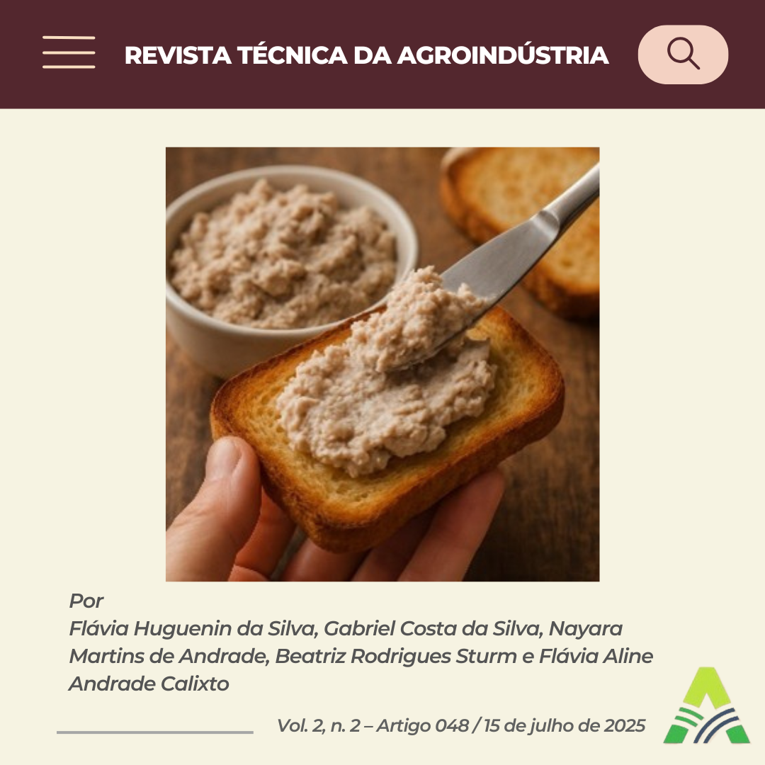 DESENVOLVIMENTO DE PATÊ DE TILÁPIA DO NILO (Oreochromis niloticus) COM BASE FUNCIONAL DE INHAME